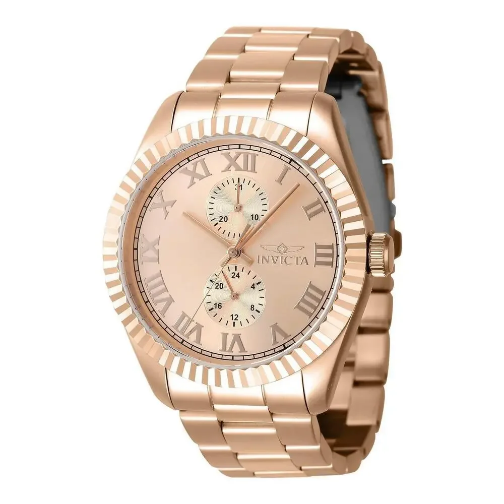 NWT Invicta 47433 Specialty | Multifunction | Rose Gold | Men's Watch